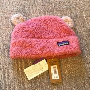 NWT Patagonia Baby Furry Friends Fleece Hat
